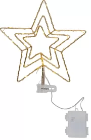 Star trading LED Ziemassvētku eglītes virsotnes