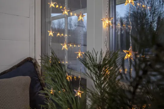Curtain Lights Star Curtain