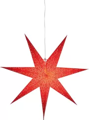 Star trading Papīra zvaigzne karināma sarkana