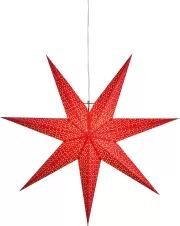 Star trading Papīra zvaigzne karināma sarkana