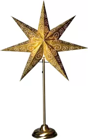 Star trading Papīra zvaigzne zelta 48x48cm