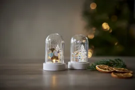 LED Ziemassvētku gaismas dekori 2 gab. 5,5x9cm Reinbek 272-01