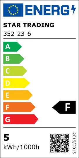 LED Spuldze ar krēslas sensoru A60 E27 2700K 450lm 4,2W 6x10,8cm 352-23-6