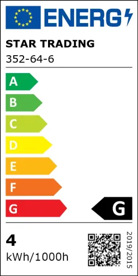 LED Spuldze ar krēslas sensoru T45 E27 2100K 300lm 4W 4,5x11cm 352-64-6