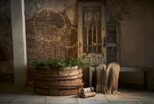 LED Āra gaismas dekors melns 1,8W 60x120cm Barlumi 475-18