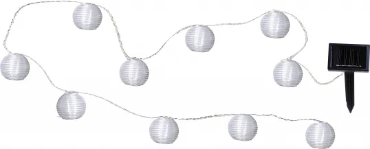 LED lampiņu virtene uz saules baterijām 0,65W 270cm Festival 477-13