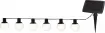 LED āra gaismekļi/virtene uz saules baterijām 6 LED 0,38W 500x9cm Globus 477-57