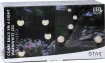 LED āra gaismekļi/virtene uz saules baterijām 6 LED 0,38W 500x9cm Globus 477-57