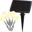 Lampiņu virtene uz saules baterijām 20 LED 1,28W 475cm Globini 477-58
