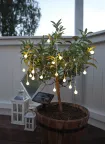 Lampiņu virtene uz saules baterijām 20 LED 1,28W 475cm Globini 477-58