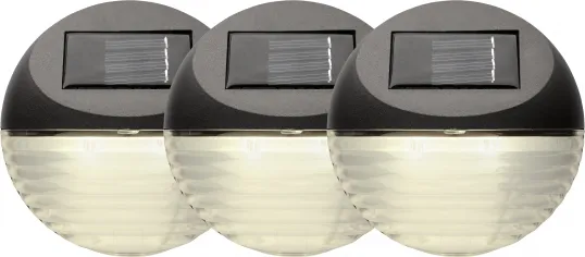 Solar Wall Lantern 3 pack Fency