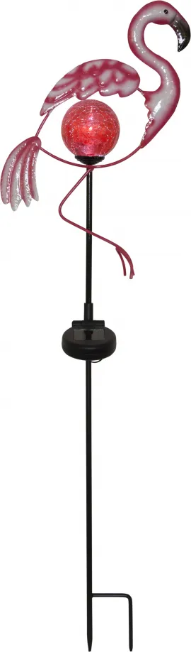 Solar Decoration Flamingo