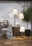 LED galda lampa uz saules baterijām balta 0,3W 20x28cm Solia 480-87