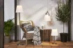 LED galda lampa uz saules baterijām balta 0,3W 20x28cm Solia 480-87