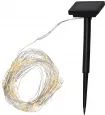Lampiņu virtene uz saules baterijām 200 LED 0,8W 1900cm Dew drop 481-00
