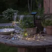 Lampiņu virtene uz saules baterijām 200 LED 0,8W 1900cm Dew drop 481-00