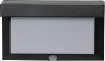 LED āra gaismeklis uz saules baterijām melns 0,02W 12x20cm Valla 481-14