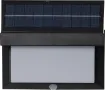 LED āra gaismeklis uz saules baterijām melns 0,02W 12x20cm Valla 481-14