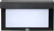 LED āra gaismeklis uz saules baterijām melns 0,02W 12x20cm Valla 481-14