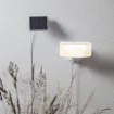 LED āra gaismeklis uz saules baterijām balts 18x16cm 0,9W Powerspot 481-64