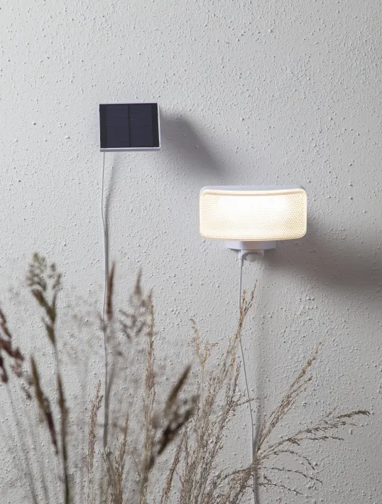 LED āra gaismeklis uz saules baterijām balts 18x16cm 0,9W Powerspot 481-64