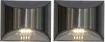 LED Āra gaismekļi uz saules baterijām 2 gab. 0,18W 10x8cm Wally 481-75