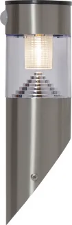 LED Āra gaismeklis uz saules baterijām pelēks 0,06W 9x29cm Marbella 481-88