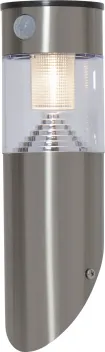 LED Āra gaismeklis uz saules baterijām pelēks 0,06W 9x29cm Marbella 481-88