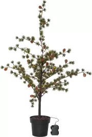 Star trading Dekoratīvs koks zaļš 117cm