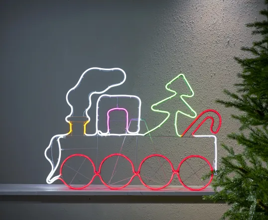 LED Āra gaismas dekors vilciens 21W 94x68cm Neoled 806-98