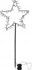 LED Āra gaismas dekors zvaigzne uz baterijām 3,6W 39x92cm Spiky 857-04