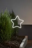 LED Āra gaismas dekors zvaigzne uz baterijām 0,5W 22x58cm Neonstar 857-06